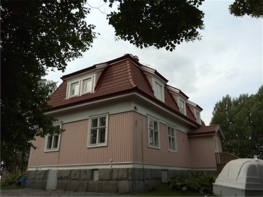 Omakotitalo hoitokasittelyn jälkeen